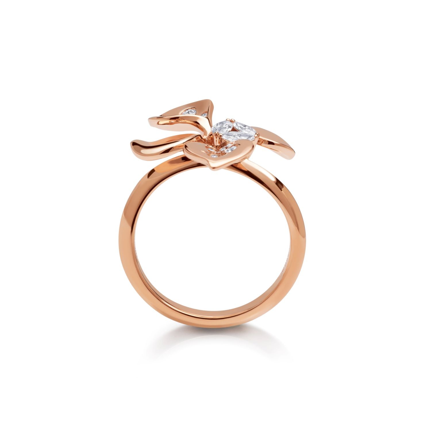 À FLEUR DE PARIS Rose Gold Ring