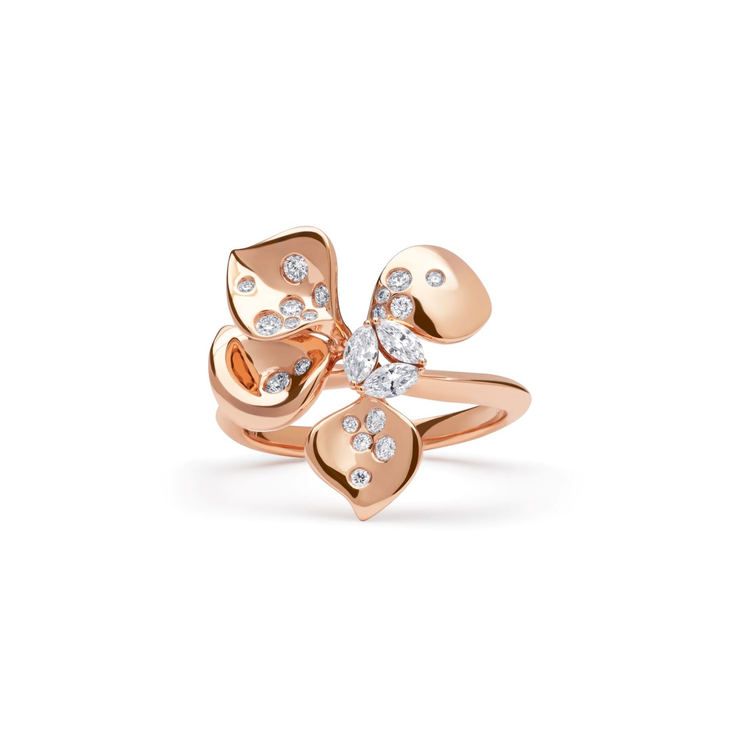 À FLEUR DE PARIS Rose Gold Ring