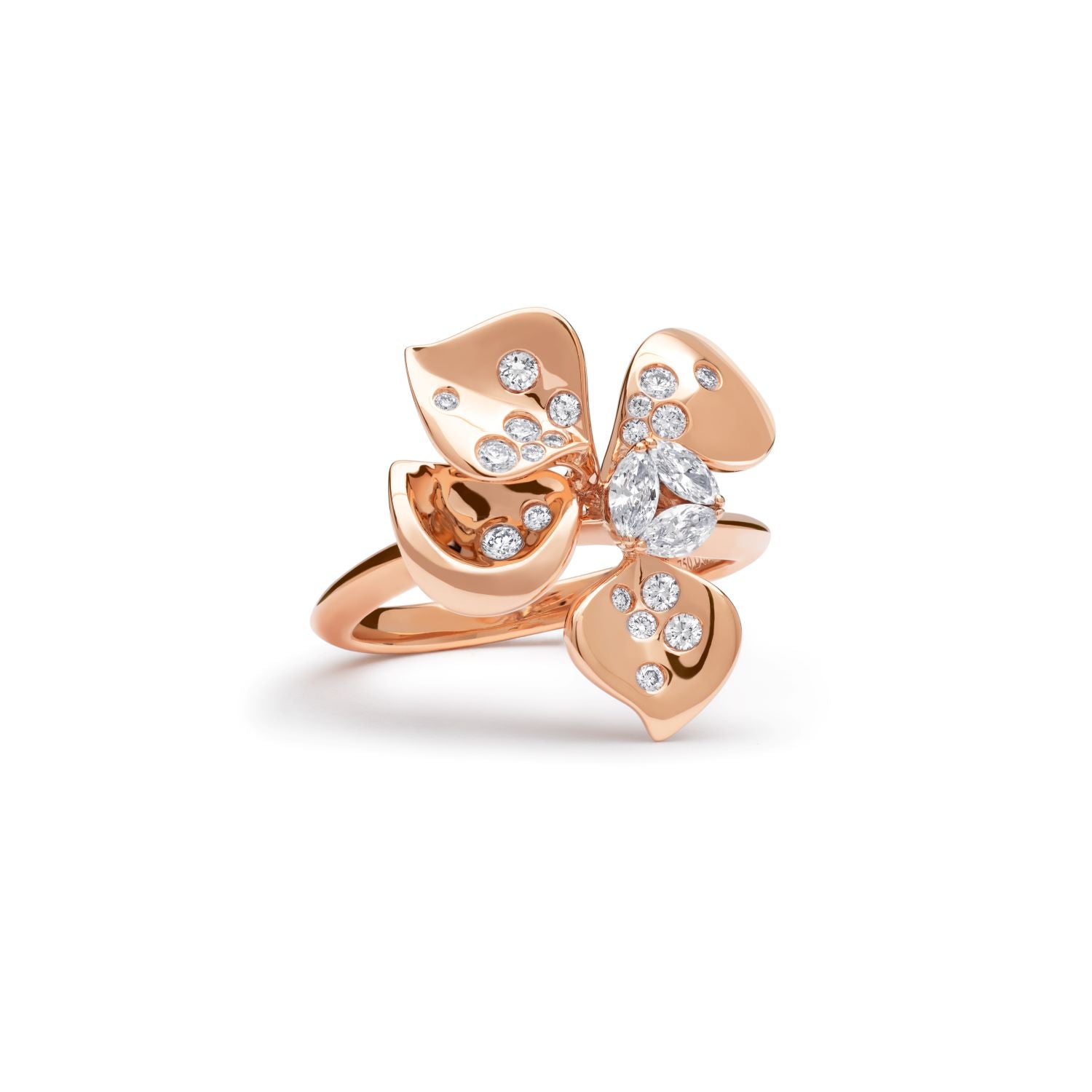 À FLEUR DE PARIS Rose Gold Ring